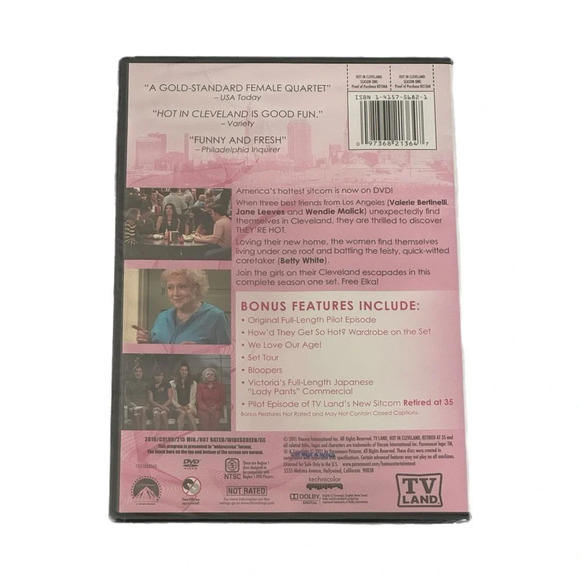 HOT IN CLEVELAND - The Complete First 1st Season  1 (DVD) New Sealed - Picture 2 of 2